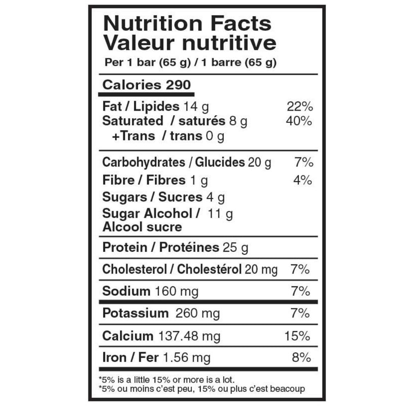 Mammoth PROTEIN BAR, Single Bar Peanut Butter Crunch Supplementsource.ca