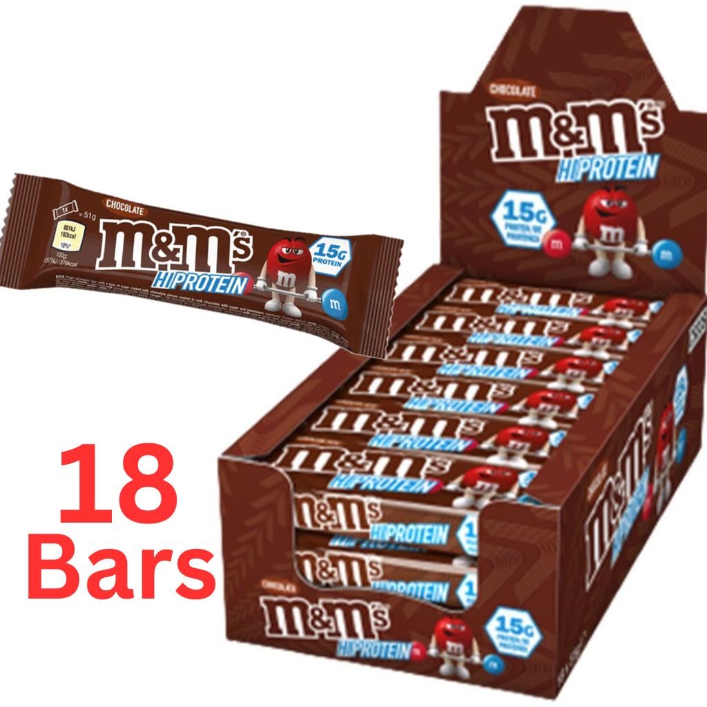 Mars Brand M&M's PROTEIN BAR 18 Bars - SupplementSource.ca