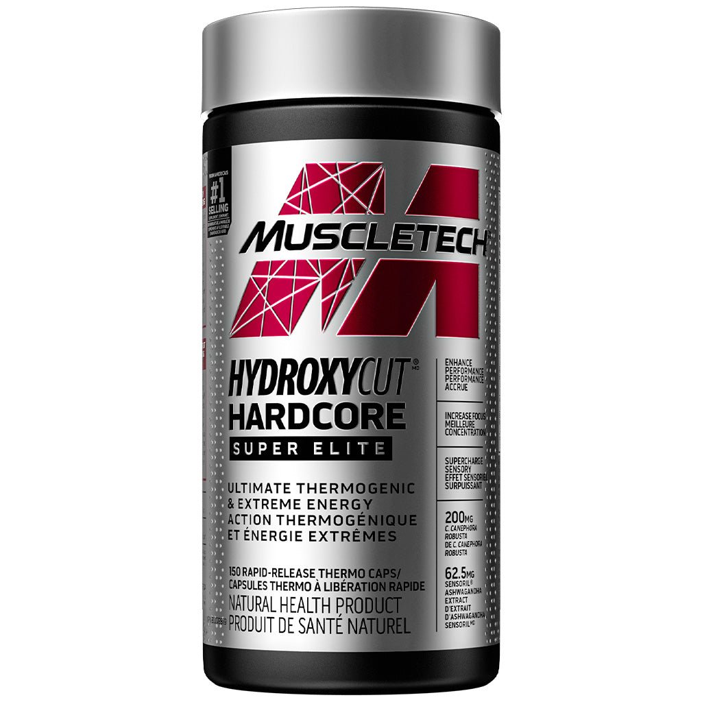 MuscleTech Hydroxycut Hardcore Super Elite 150 Capsules - SupplementSource.ca