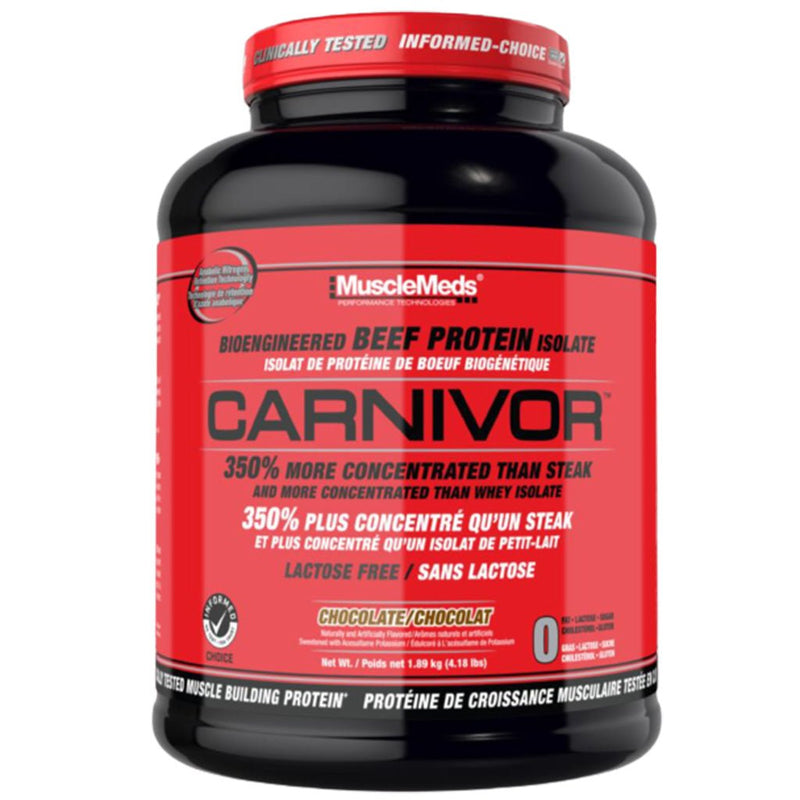 Musclemeds Carnivor 4lbs Chocolate - SupplementSource.ca