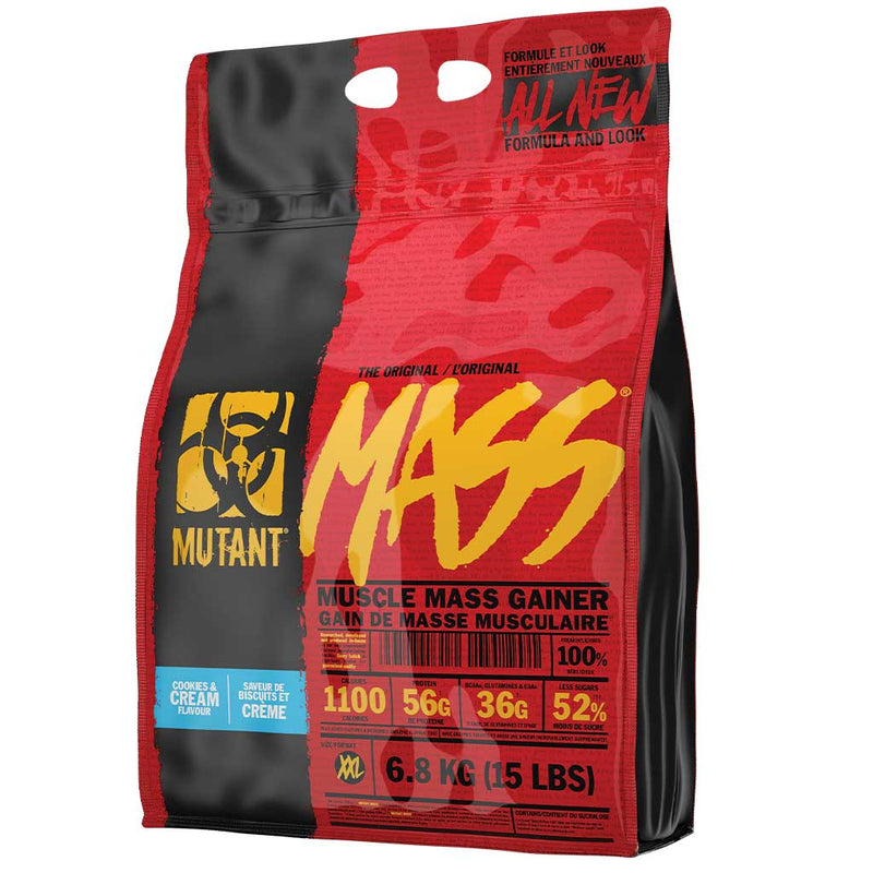 MUTANT MASS, 15lb Cookies & Cream - SupplementSource.ca