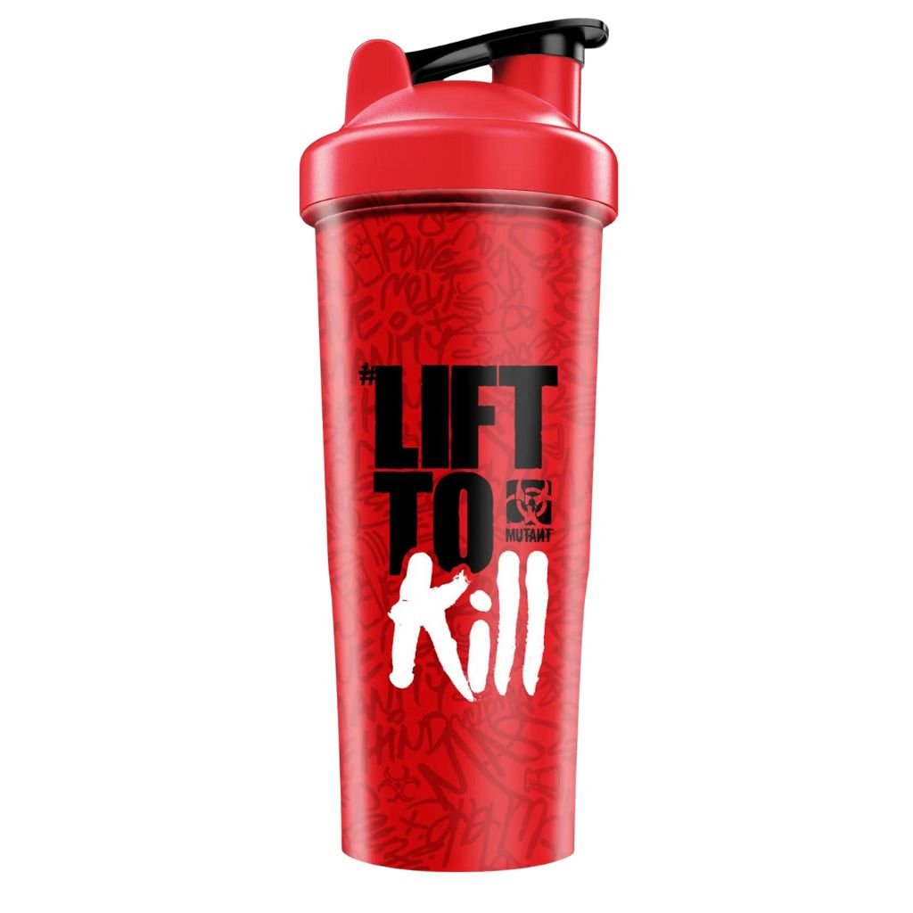Mutant LIFT TO KILL Shaker Cup (Red) SupplementSource.ca