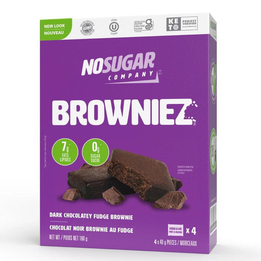 No Sugar Company Keto Browniez, 160g SupplementSource.ca