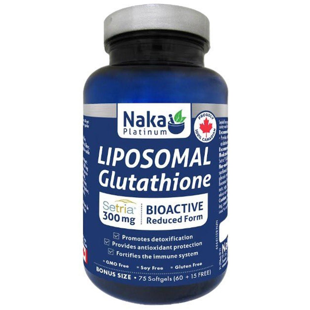 glutathione amazon ca Naka Platinum LIPOSOMAL GLUTATHIONE, 75 Softgels — With our advanced formula Folic Acid with Hydroxocobalamin Select a Pack:Novaglow Combo-1 Volumize