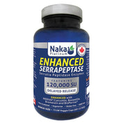 Naka Platinum Enhanced Serrapeptase, 75 Veggie Capsules - SupplementSource.ca