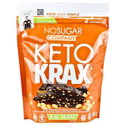 No Sugar Company Keto Krax Dark Chocolatey Peanut Crunch SupplementSource.ca 