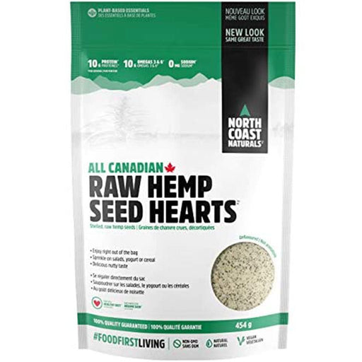 North Coast Naturals All Canadian Raw Hemp Seed Hearts, 454g SupplementSource.ca