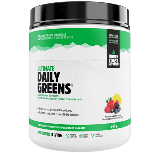 North Coast Naturals Ultimate Daily Greens 540g - SupplementSource.ca