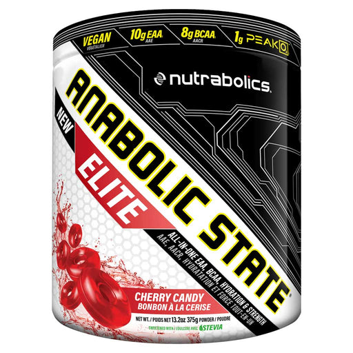 Nutrabolics Anabolic State Elite 21 Servings Cherry Candy - SupplementSource.ca