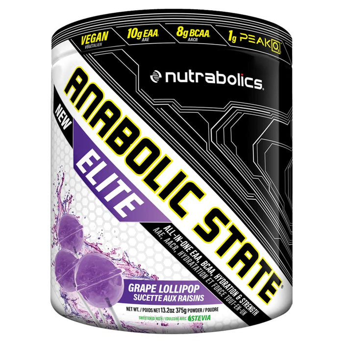 Nutrabolics Anabolic State Elite 21 Servings Grape Lollipop - SupplementSource.ca