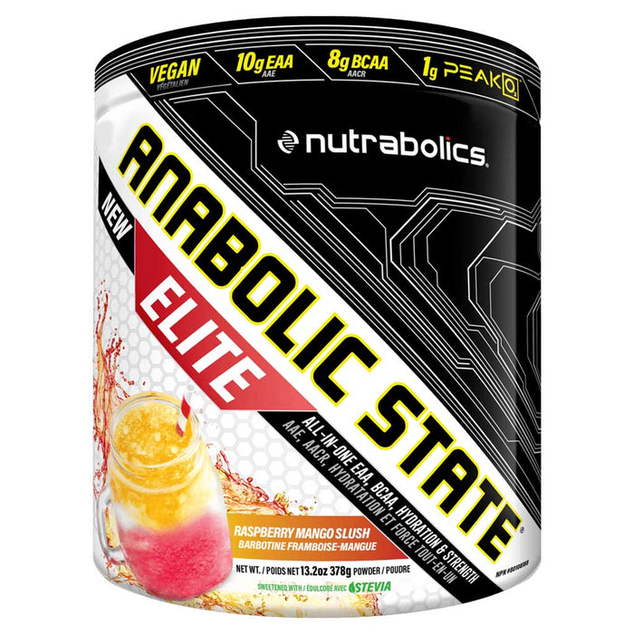 Nutrabolics Anabolic State Elite 21 Servings Raspberry Mango Slush - SupplementSource.ca