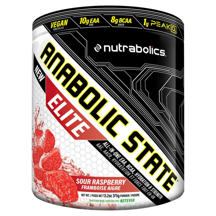 Nutrabolics Anabolic State Elite 21 Servings Sour Raspberry - SupplementSource.ca