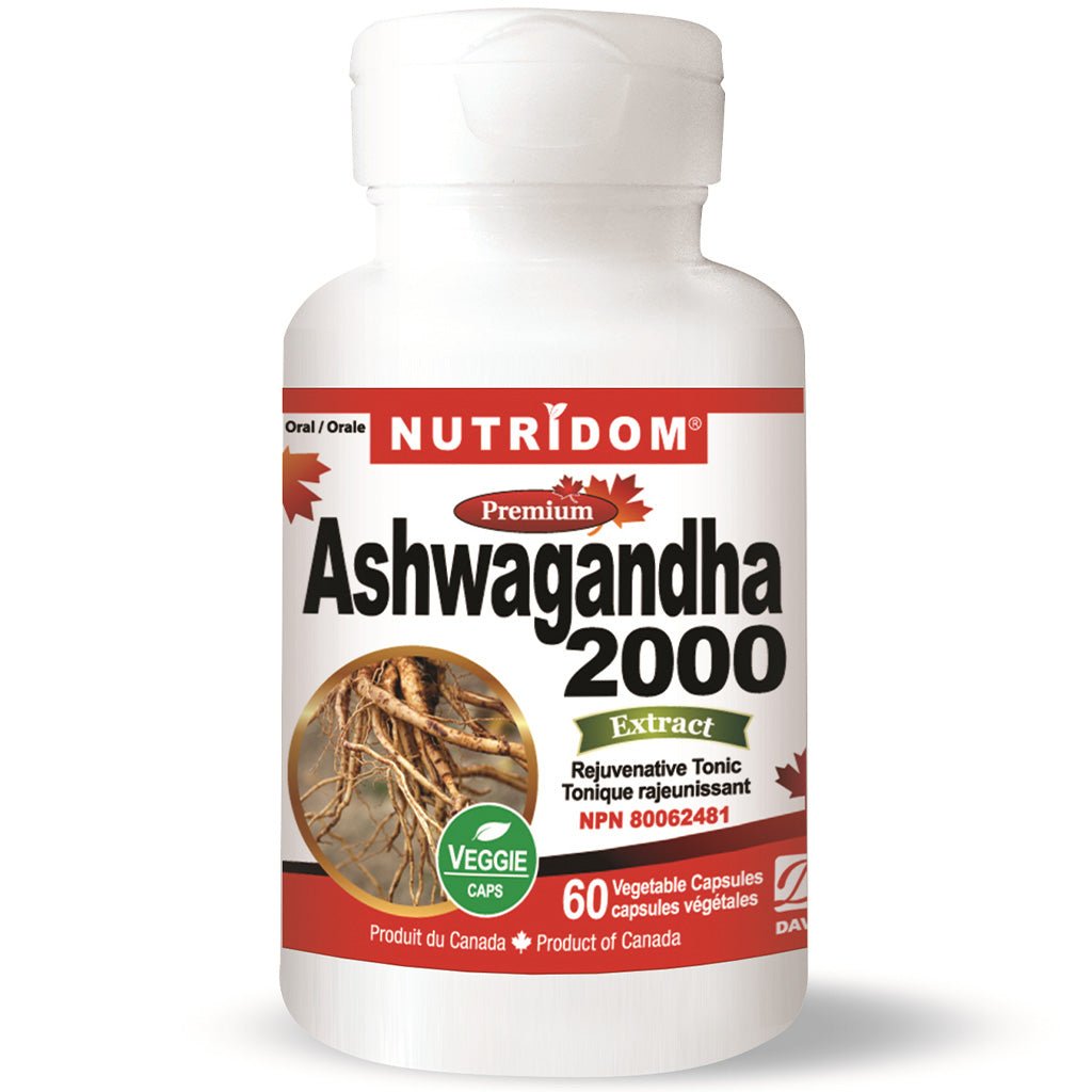 Nutridom ASHWAGANDHA 2000, 60 VCaps