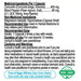 Nutridom Curumin + Piperine 60 Vcaps Nutrition Panel - SupplementSource.ca