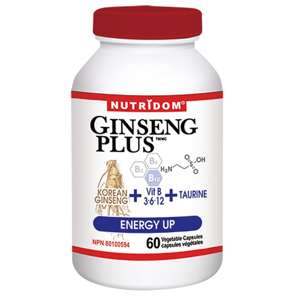 Nutridom Ginseng Plus Energy Up - SupplementSource.ca