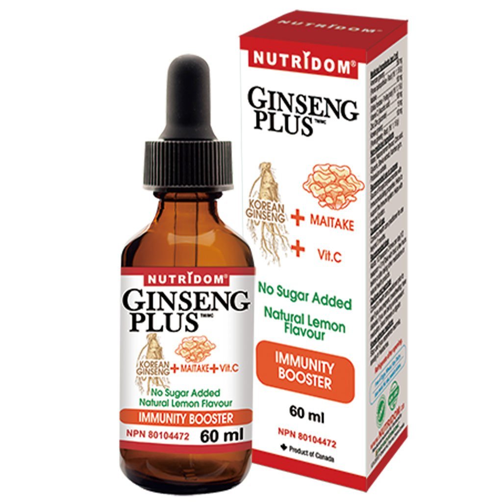 Nutridom Ginseng Plus Immunity Booster - SupplementSource.ca