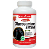 Nutridom Glucosamine & MSM 300 Tablets - SupplementSource.ca