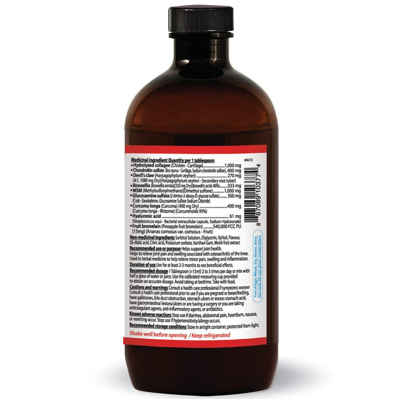 Nutridom Joint Plus EZ Flex 450ml Apple Side - SupplementSource.ca