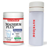 Nutridom Magnesium Plus Electrolyte 150g with Free Drink Bottle- SupplementSource.ca
