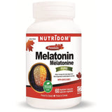 Nutridom MELATONIN 3mg, 60 caps - SupplementSource.ca