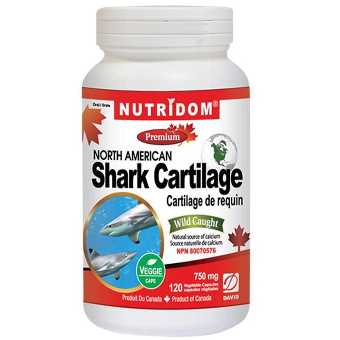 Nutridom SHARK CARTILAGE, 120 Vcaps - SupplementSource.ca
