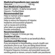 Nutridom UBIQUINOL 100mg, 30 Softgels - SupplementSource.ca