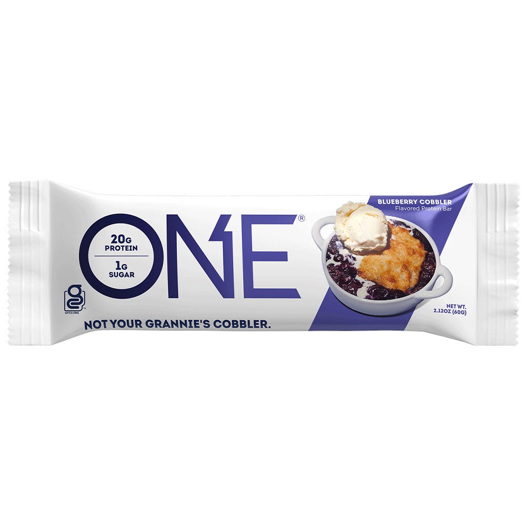 ONE Brand One Protein Bar Blueberry Cobbler Single Bar - SupplementSource.ca