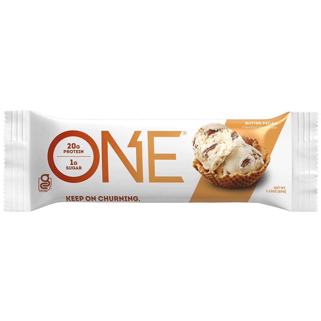 ONE Brand One Protein Bar Butter Pecan Single Bar - SupplementSource.ca