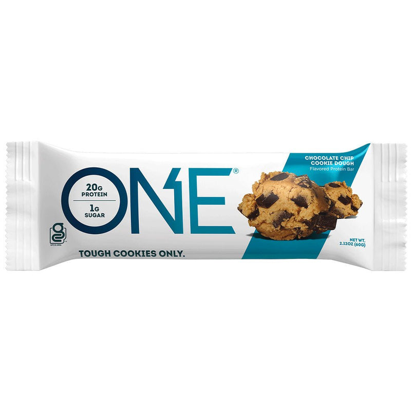 ONE Brand One Protein Bar Chocolate Chip Cookie Dough Single Bar - SupplementSource.ca