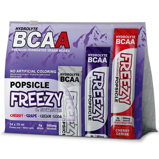 One Line Hydrolyte BCAA Popsicle Freezy, 1 Bag of 24 Freezies - SupplementSource.ca