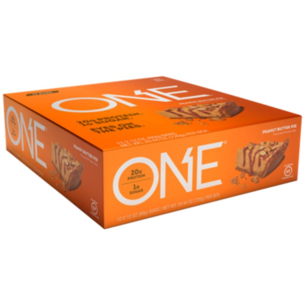 One Brand ONE Bar Box Peanut Butter Pie - SupplementSource.ca