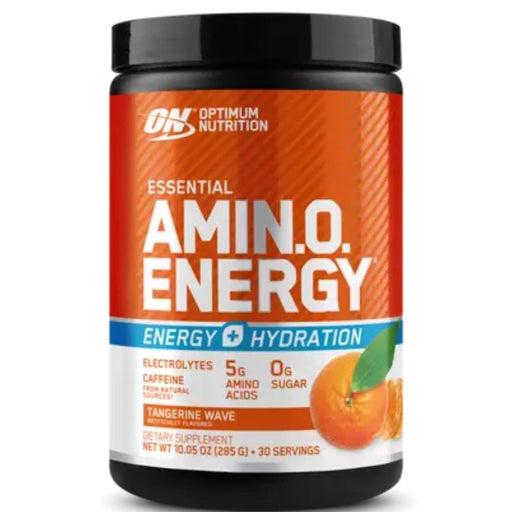 Optimum Nutrition AMINO ENERGY + Hydration, 30 Servings Tangerine Wave - Supplementsource.ca