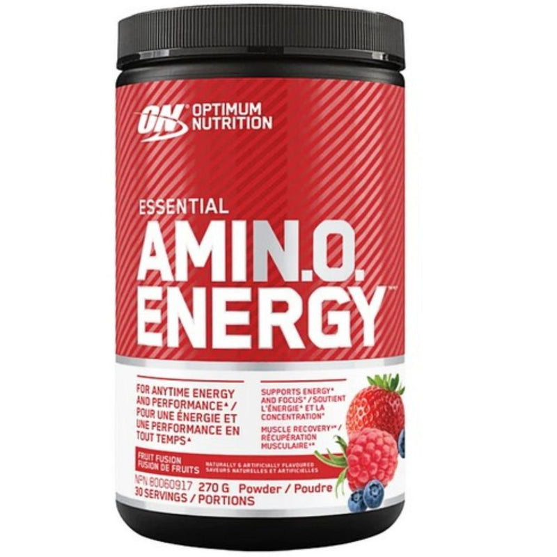 Optimum Nutrition ESSENTIAL AMINO ENERGY, 30 Servings Fruit Fusion Supplementsource.ca