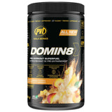 PVL Domin8  Peach Mango Punch - Dominate your workout!