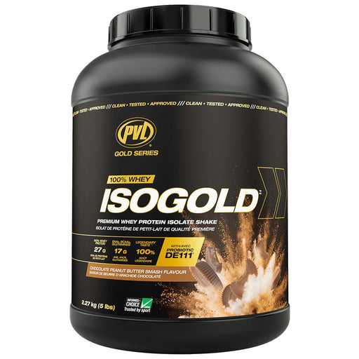 PVL IsoGold 5lbs Chocolate Peanut Butter Smash- SupplementSource.ca