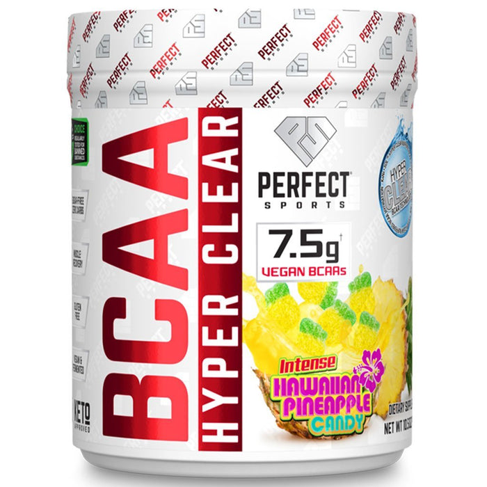 Perfect Sports BCAA Hyper Clear Hawaiian Pineaple - SupplementSource.ca