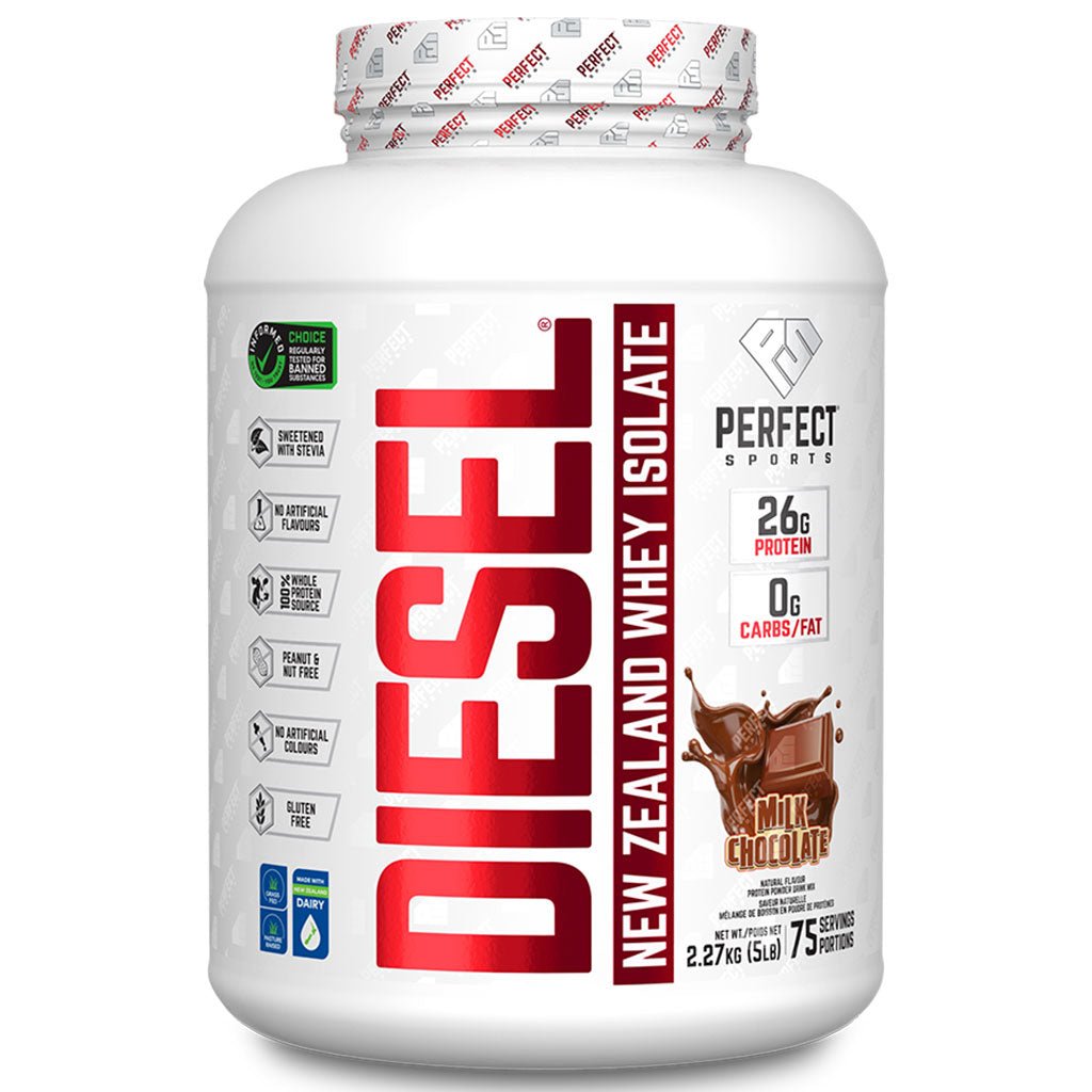 Perfect Sports Diesel Protein, 5lb Milk Chocolate - SupplementSource.ca