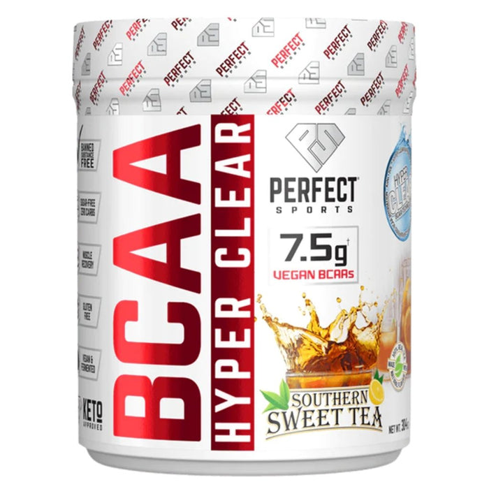 Perfect Sports BCAA Hyper Clear Southern Sweet Tea- SupplementSource.ca 