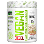 Perfect Sports DIESEL VEGAN 100% PLANT-BASED PROTEIN, 350g Vanilla Ice Cream Supplementsource.ca