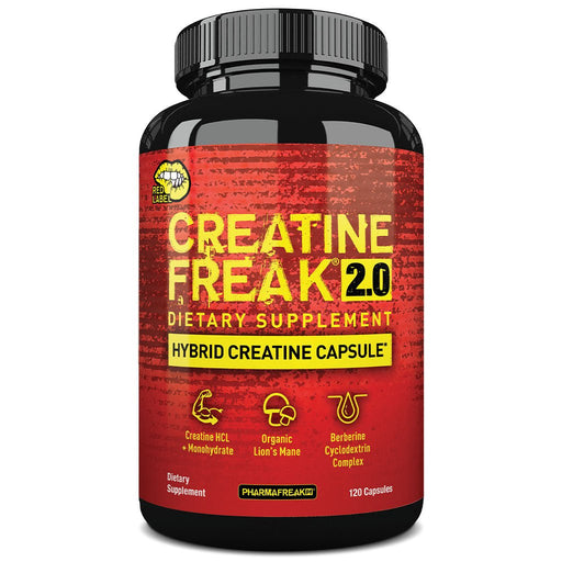 PharmaFreak Creatine Freak 2.0 120 Vcaps - SupplementSource.ca