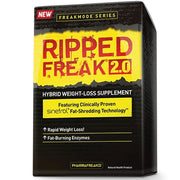 PharmaFreak RIPPED FREAK 2.0, 60 Servings - SupplementSource.ca