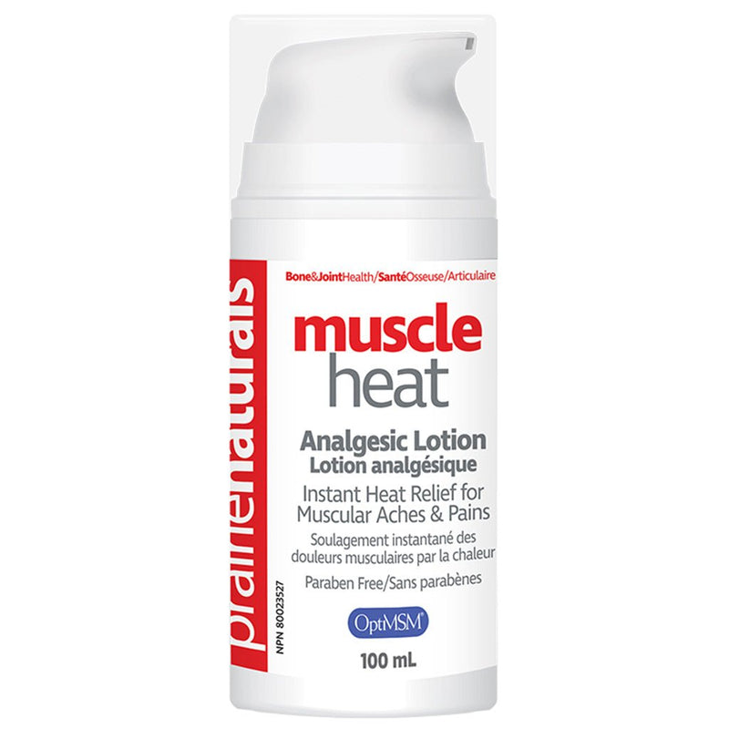 Prairie Naturals Muscle Heat with OptiMSM, 100ml - SupplementSource.ca