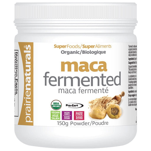 Prairie Naturals Fermented Organic Maca, 150g - SupplementSource.ca