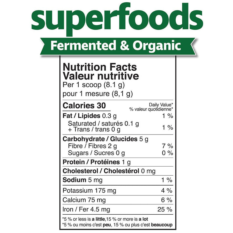 Prairie Naturals SUPERALIMENTS BIOLOGIQUES FERMENTÉS, 150g