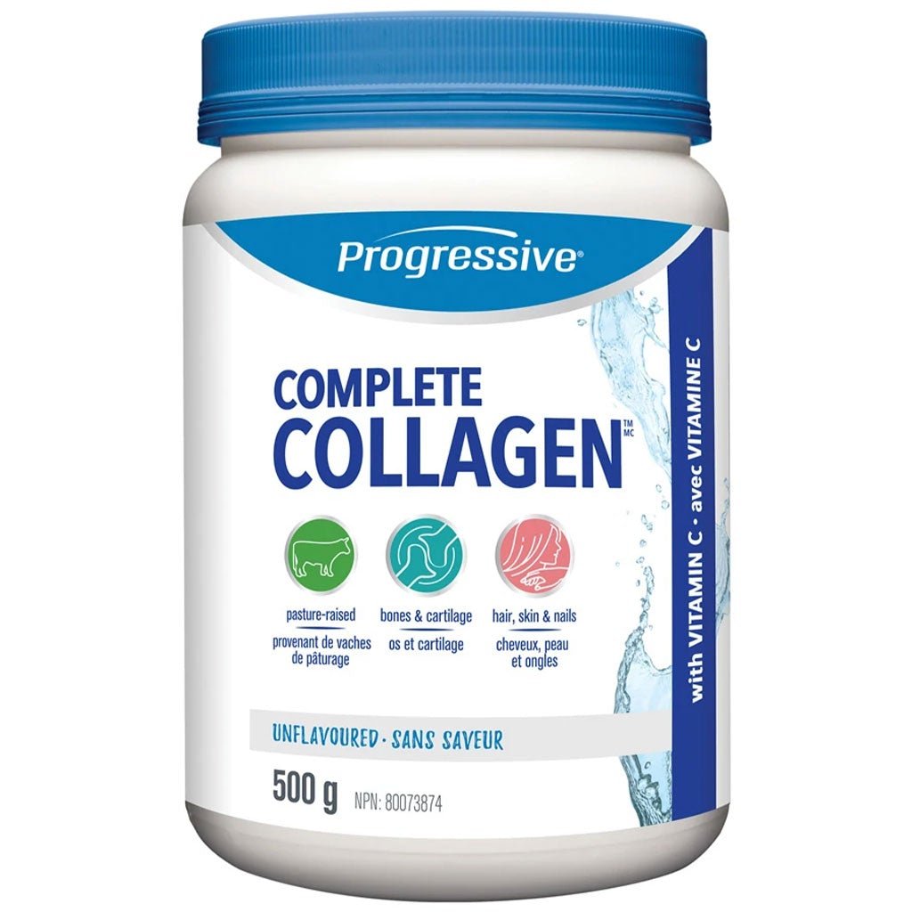 Progressive Complete Collagen 500g Unflavoured - SupplementSource.ca