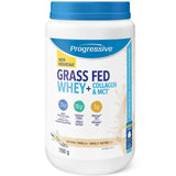Progressive Grass Fed Whey + Collagen & MCT 700g Natural Vanilla - SupplementSource.ca