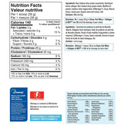 Progressive Grass Fed Whey + Collagen & MCT 700g Natural Vanilla Nutrition Panel - SupplementSource.ca