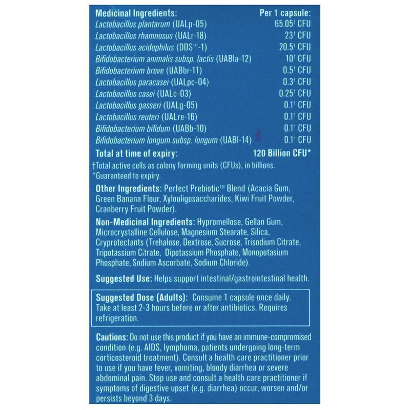 Progressive PERFECT PROBIOTIC 120 BILLION, 30 VCaps (Improved Formula) - SupplementSource.ca