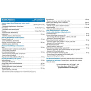 Progressive Vegegreens, 60 Servings *New Formula* Original Flavour Nutrition Panel - SupplementSource.ca