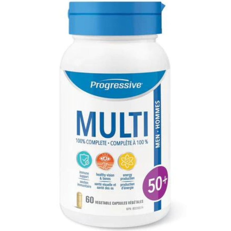 Progressive MULTIVITAMIN MEN 50+, 60 VCaps